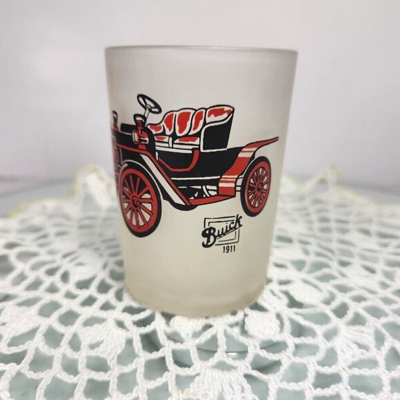 Anchor Hawking VTG Shot Glasses Set Of 3 1903 Cadillac 1903 Rambler 1911 Buick - Picture 5 of 12